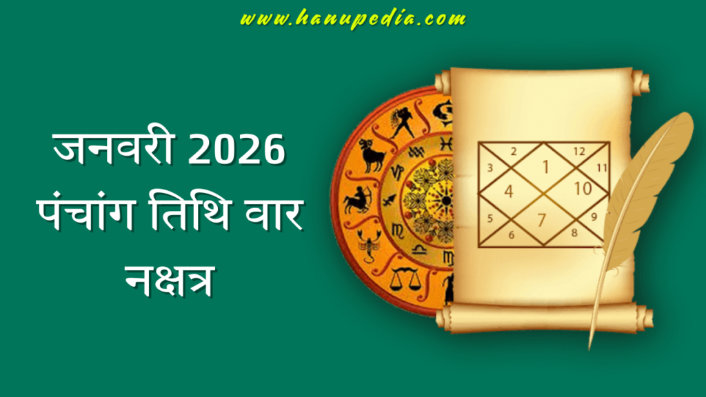 January 2026 panchang